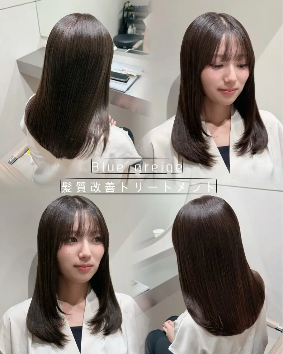 セミロング カラー ブラウンカラー ケアカラー 透明感カラー マロンブラウン 髪質改善 カット ヘアカラー トリートメント 縮毛矯正/トレンド カラー🎀✨MIHOのヘアスタイル