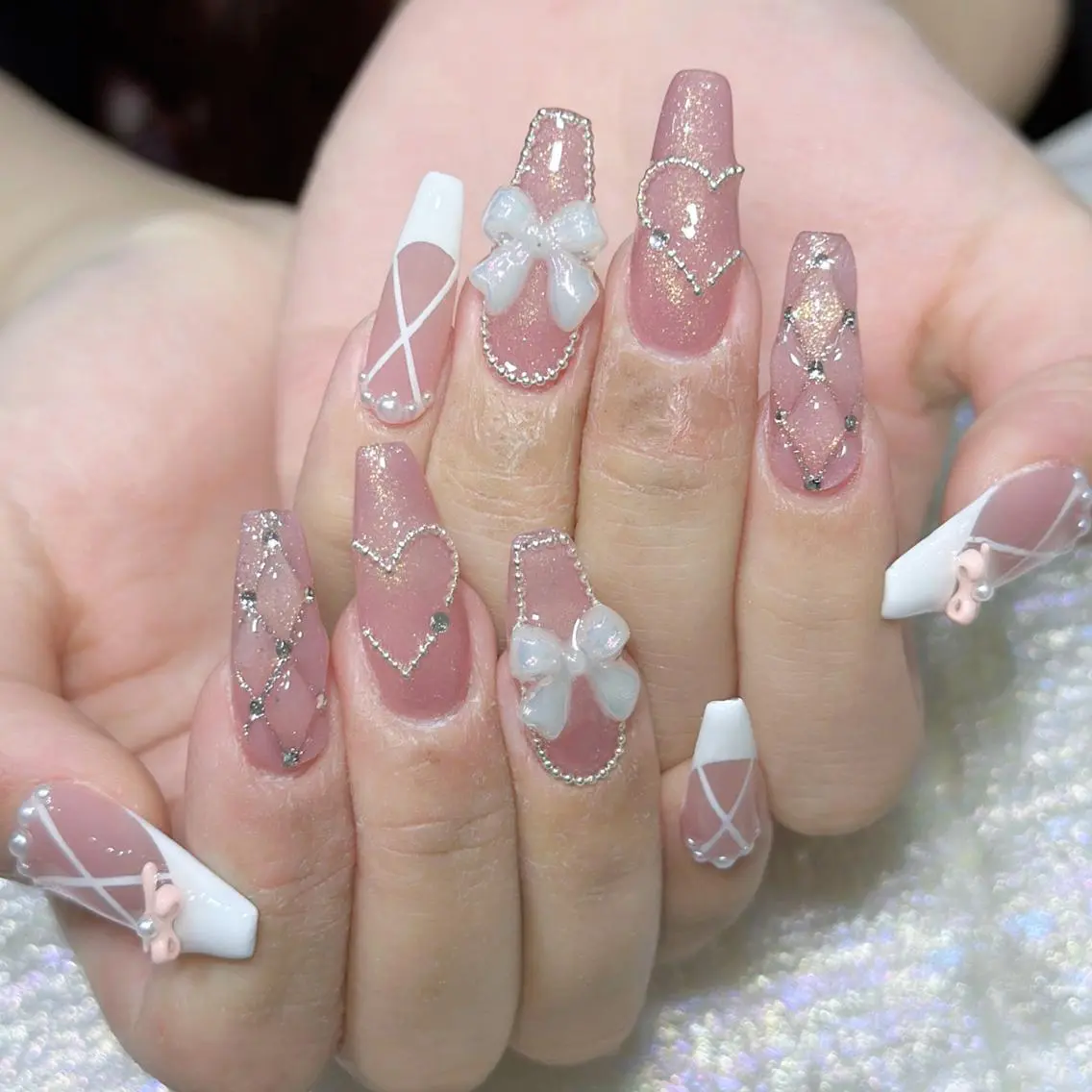 ネイル ハンドネイル Queen‘s なんのネイルデザイン