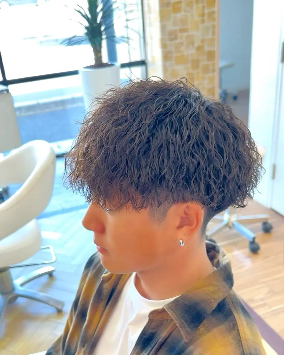 メンズ似合わせカット+ツイスパ+マーブヘッドスパの写真