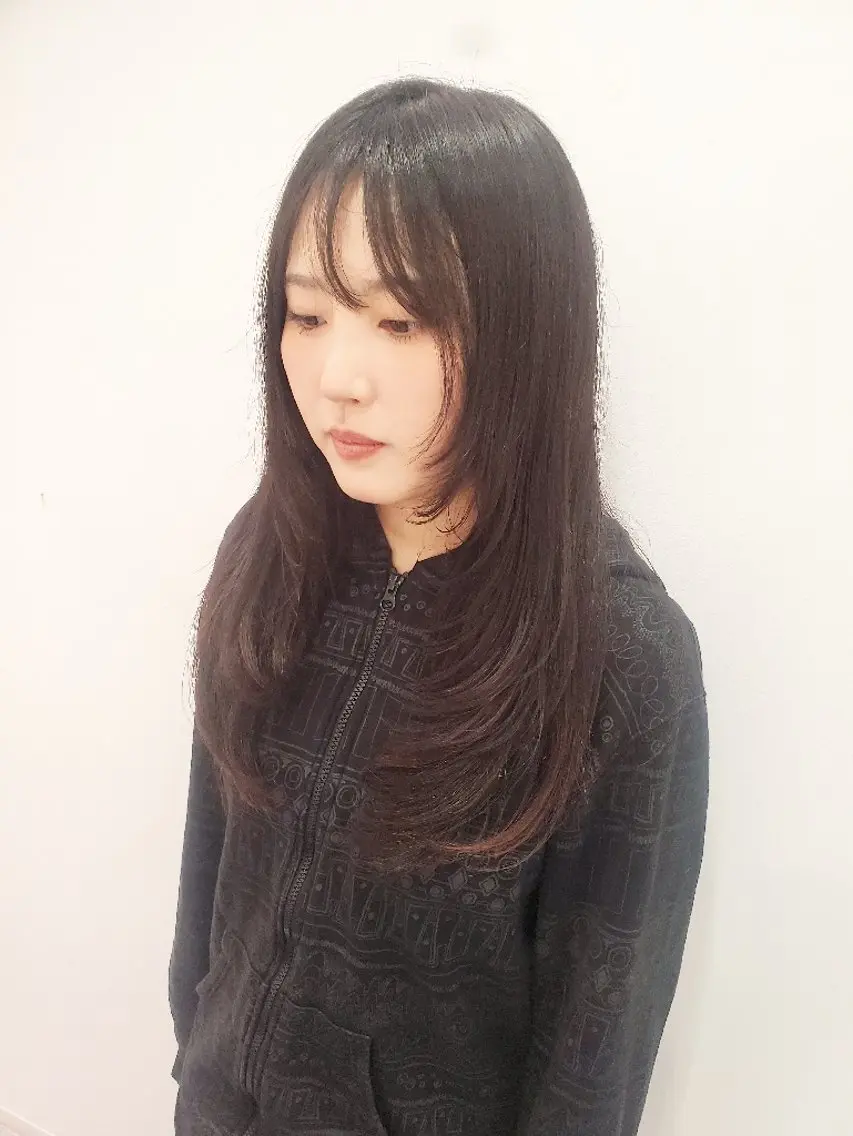 ロング カット トリートメント ヘッドスパ 齋藤 愛美のヘアスタイル