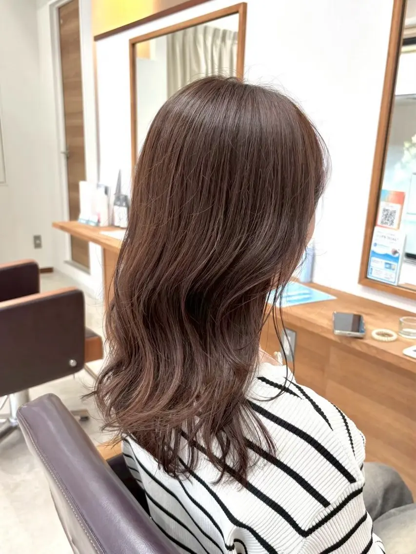 ロング 武蔵新城/洞澤 ほのかのヘアスタイル