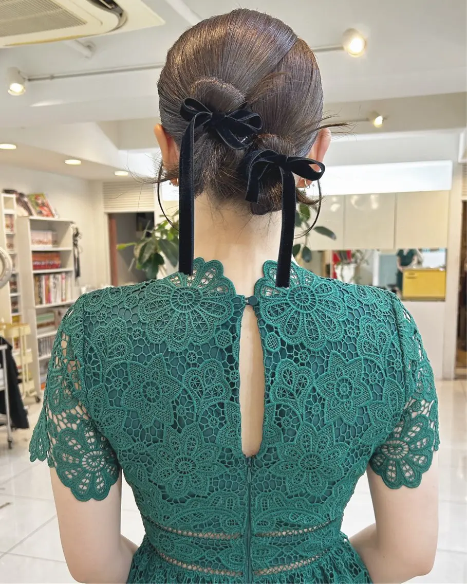 ミディアム ヘアアレンジ ヘアセット 透明感カラー🫧ヘア セット🫧松本菜月の眉毛・アイブロウイメージ