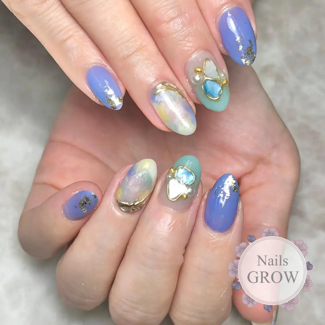 ネイル ハンドネイル ハンドケア Nails GROWのネイルデザイン