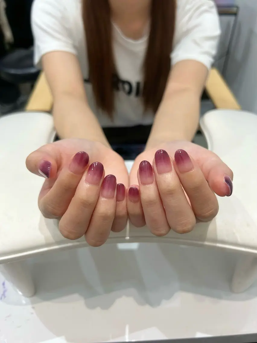 ネイル ハンドネイル 🤍韓国・ちゅるん ネイル｜miyakeのネイルデザイン