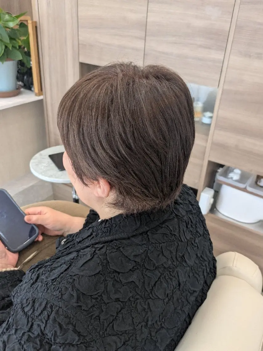 カラー ブラウンカラー ヘアカラー 竹田 夏歩のヘアスタイル