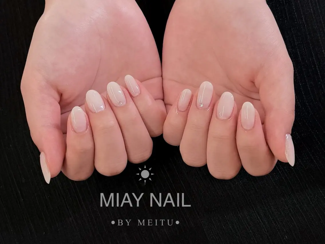 ネイル ハンドネイル 💜MIYA NAIL鶴見店のネイルデザイン
