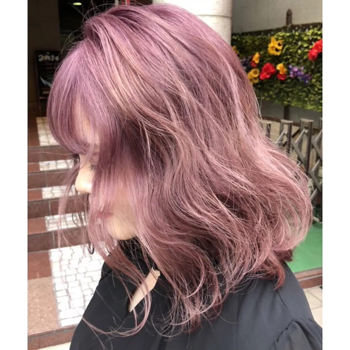 カラー ヘアカラー zest/bis Rin ʚ🎀ɞのヘアスタイル