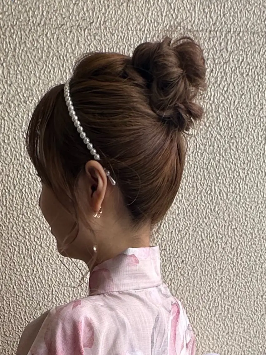 ヘアアレンジ 三浦 悠のヘアスタイル