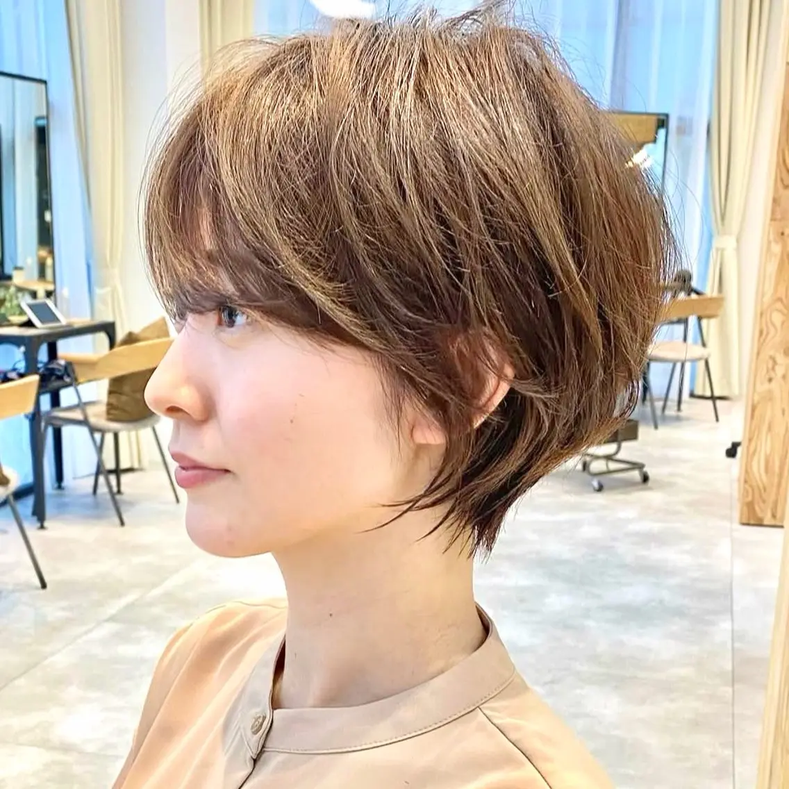 ショート ショート似合わせ特化 /谷町/妃菜🎀のヘアスタイル