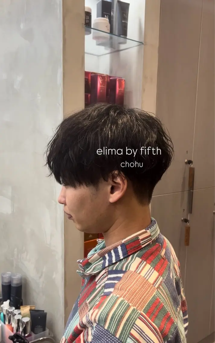 メンズ しずく🤍🧸 / fifthパーマのヘアスタイル