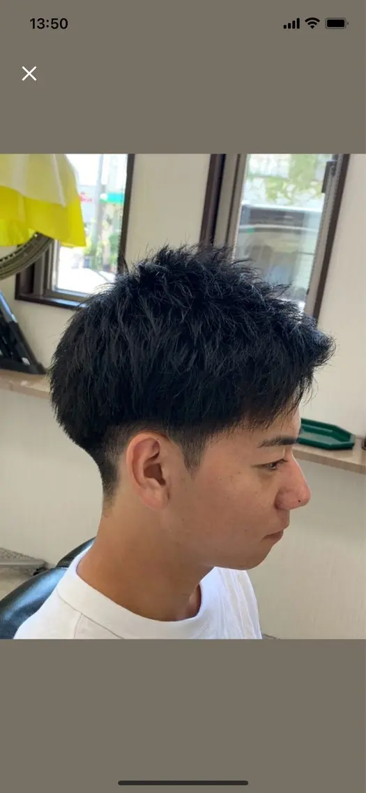 メンズカット✂︎+シャンプー(3センチ以上カットさせて頂ける方のみ) ※18歳以上の方のみの写真