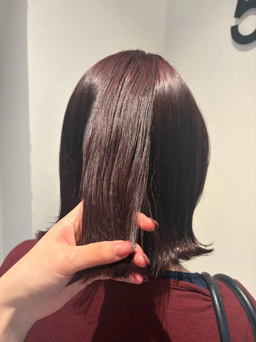 ミディアム kurune chikaのヘアスタイル