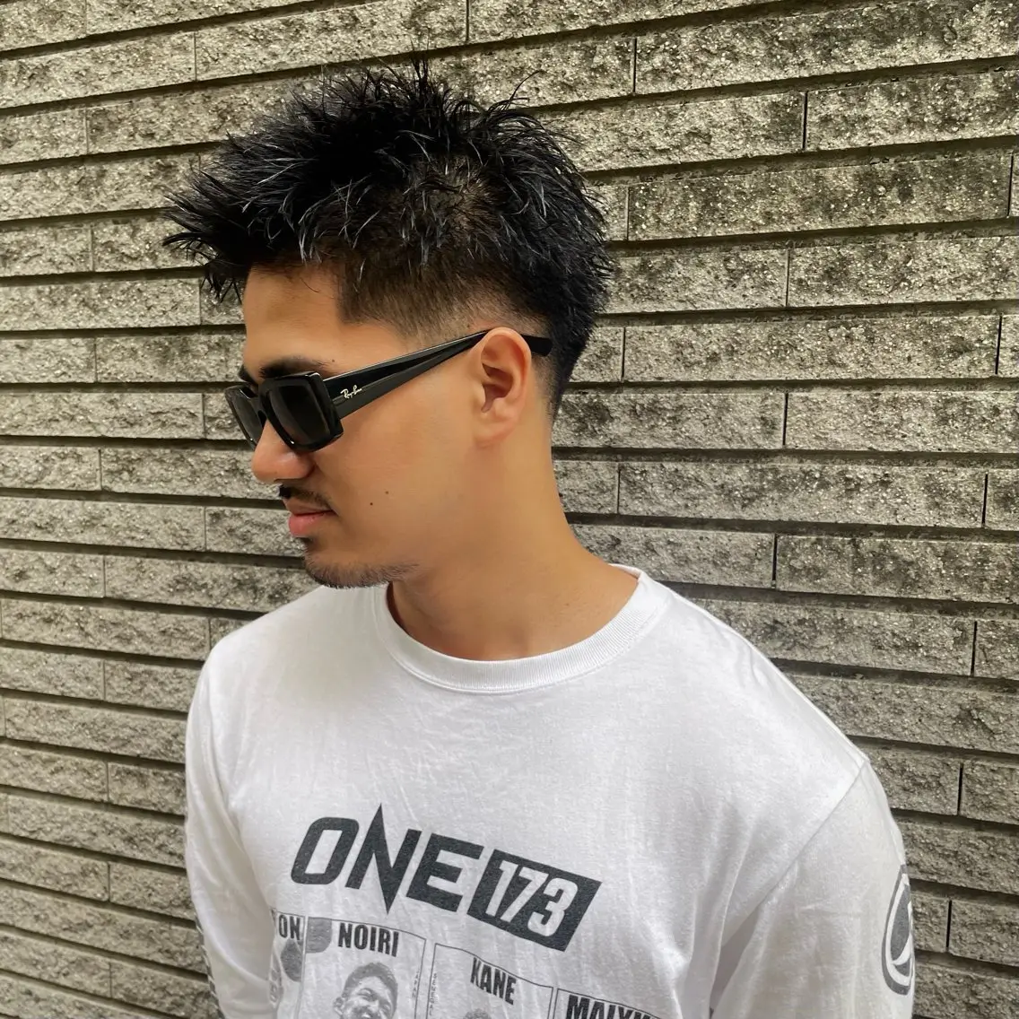 カラー メンズ メンズブリーチ メンズ就活ヘア ブリーチ ブリーチなしカラー ヘアカラー 🍃オリーブ/透明感 カラー/ shoのヘアスタイル