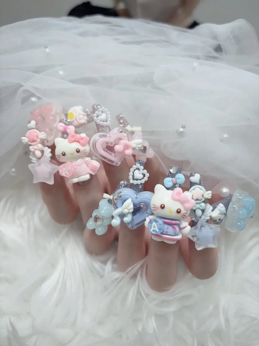 ネイル ハロウィン キラキラネイル 韓国ネイル スカルプネイル ハンドネイル MoMoA Nail ネイル長さ出し専門店のネイルデザイン