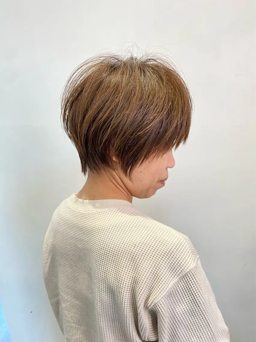 ショート 廣庭 勇人のヘアスタイル