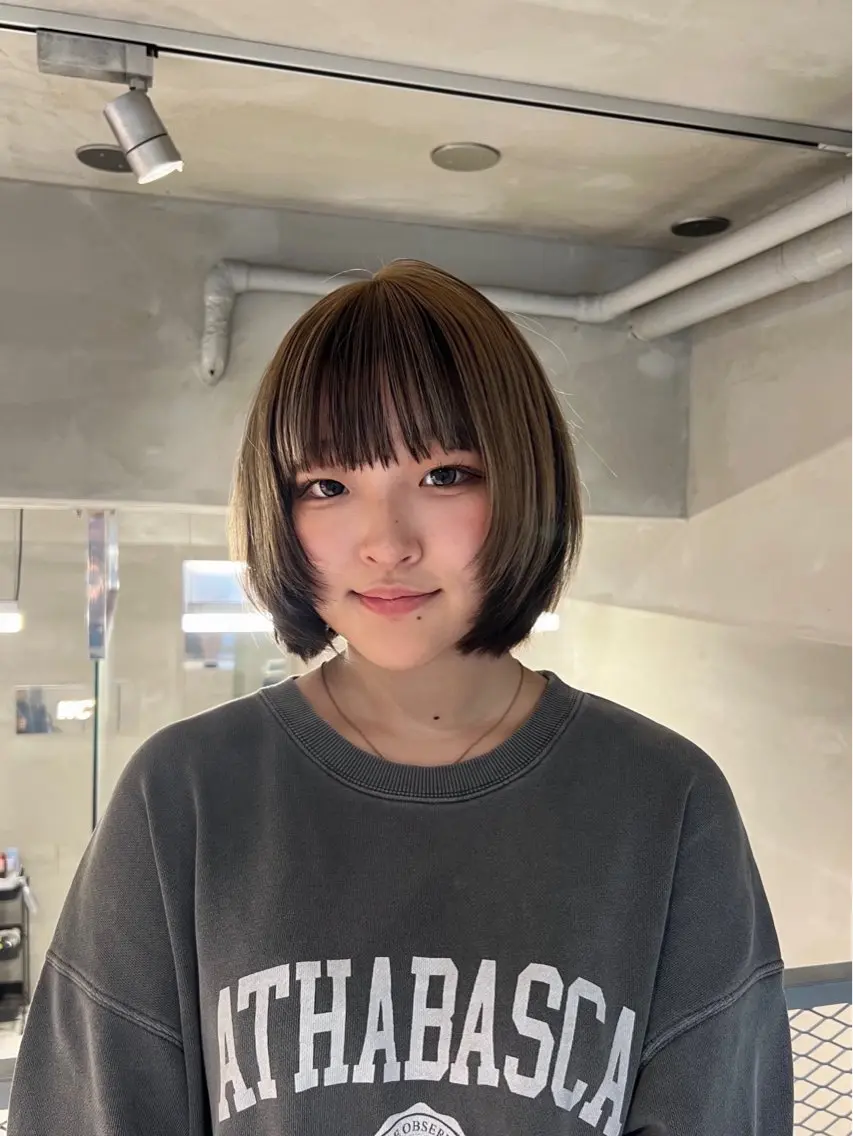 ミディアム カラー 🪽ruan 🎀モデル募集中のヘアスタイル