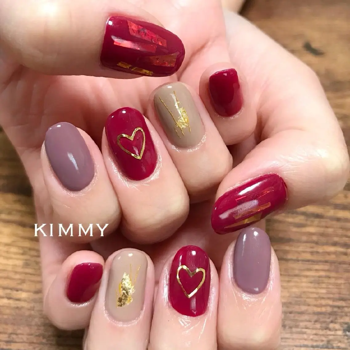 ネイル ハンドネイル kimmy nailsのネイルデザイン