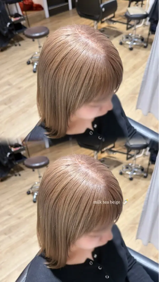 カラー ブリーチ KaRin 🌺のヘアスタイル