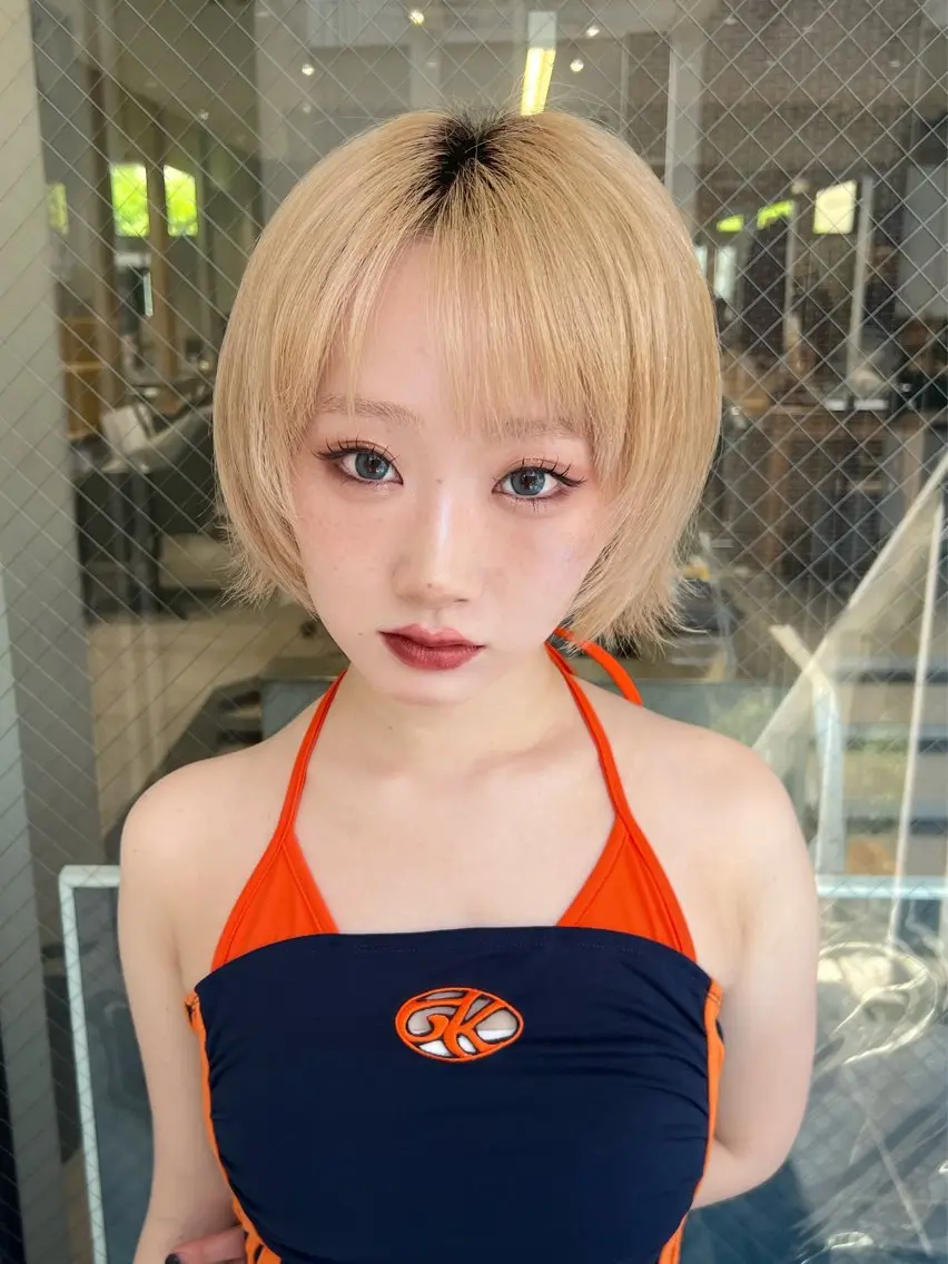 ショート ⟡ボブ⟡レイヤー⟡ MINX岩下愛翔のヘアスタイル