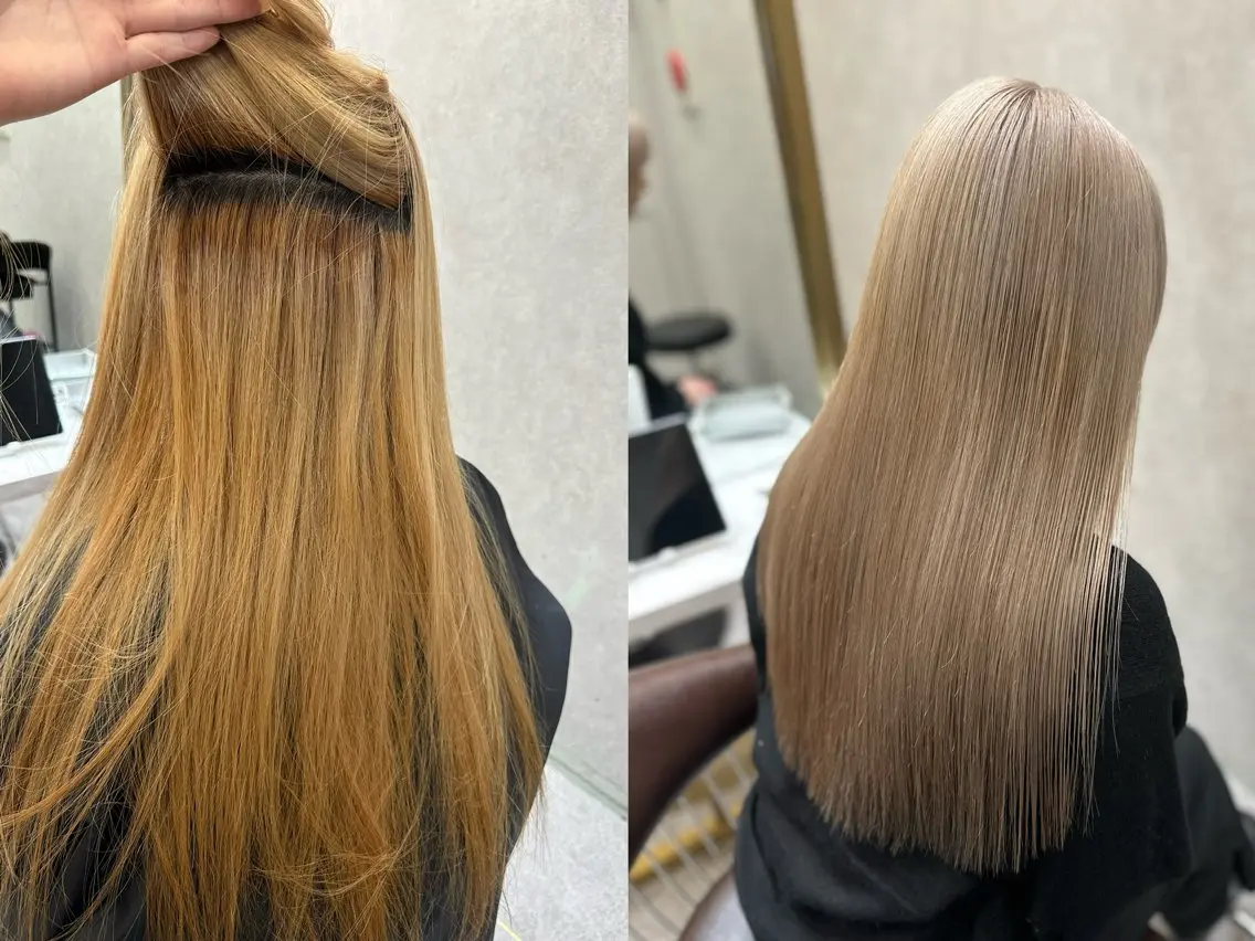 ロング ヘアカラー トリートメント Lond mare 🦋ayana🦋のヘアスタイル