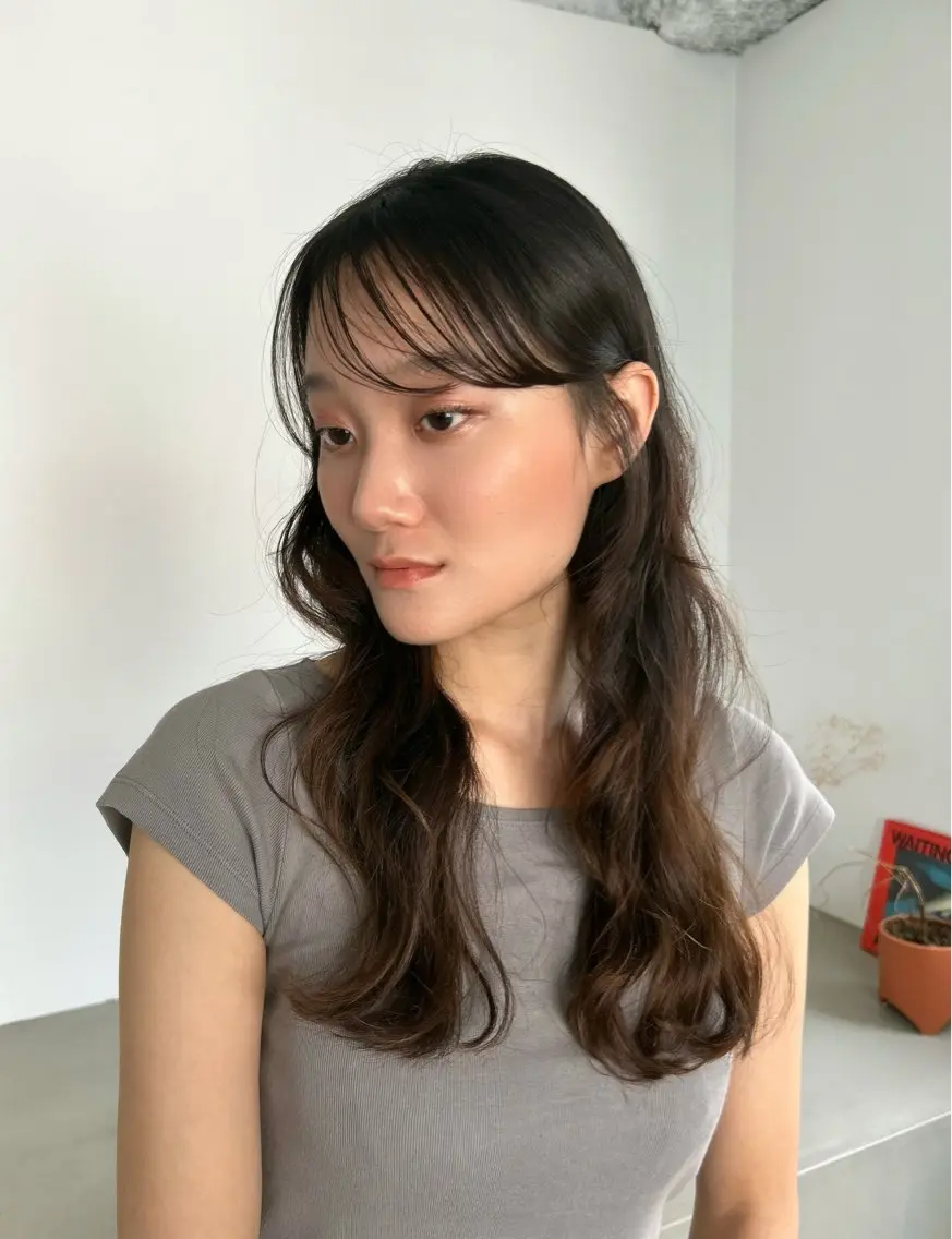 セミロング chico .のヘアスタイル