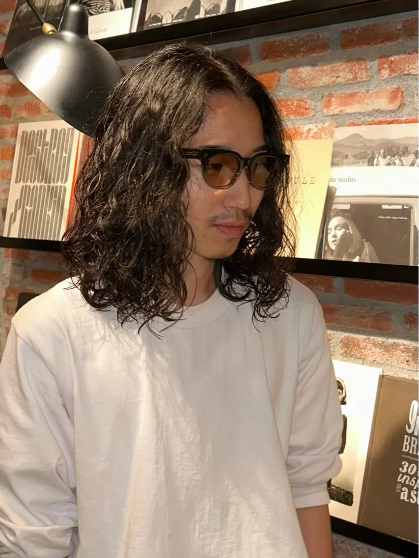 パーマ メンズ 大窪 菜月のヘアスタイル