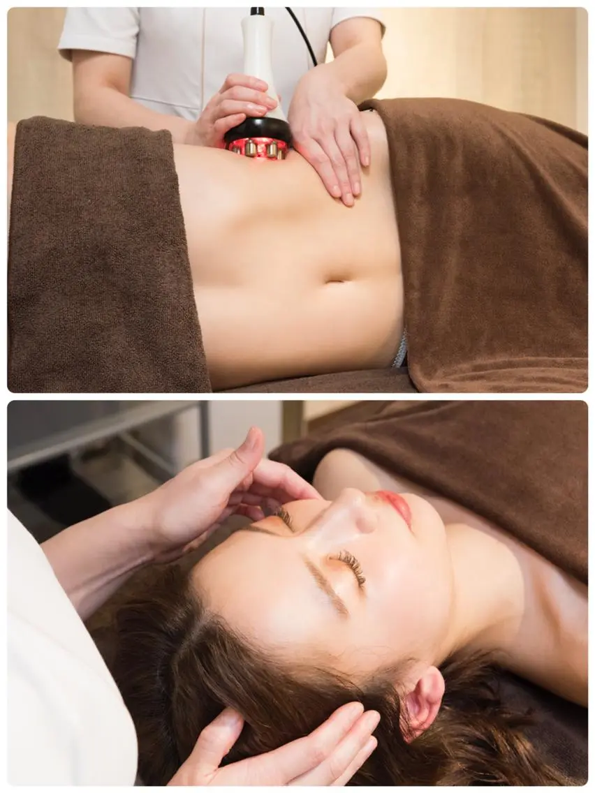【小顔💆♀️+全身痩身】全身メガ痩せ🌟ハイパーナイフ×シェイプ×小顔コルギ120分の写真