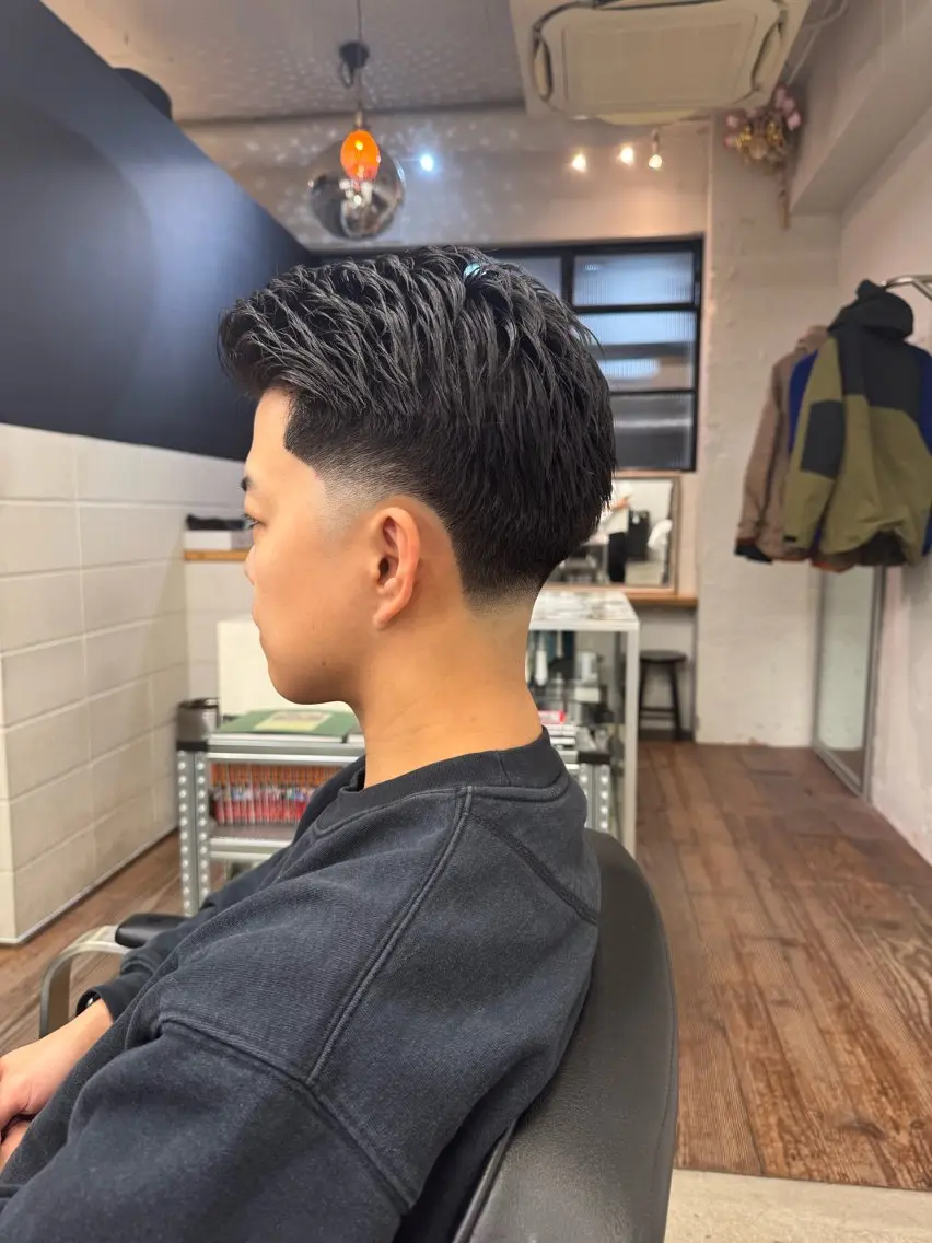 ショート メンズ フェードカット メンズショート スキンフェード ショートヘア カット トリートメント 💈メンズ特化💈 TASUKUのヘアスタイル