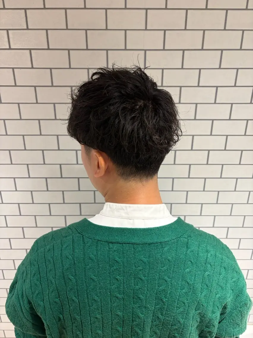 ✨🪞メンズスカット💇✨パーマ🐩🫧の写真