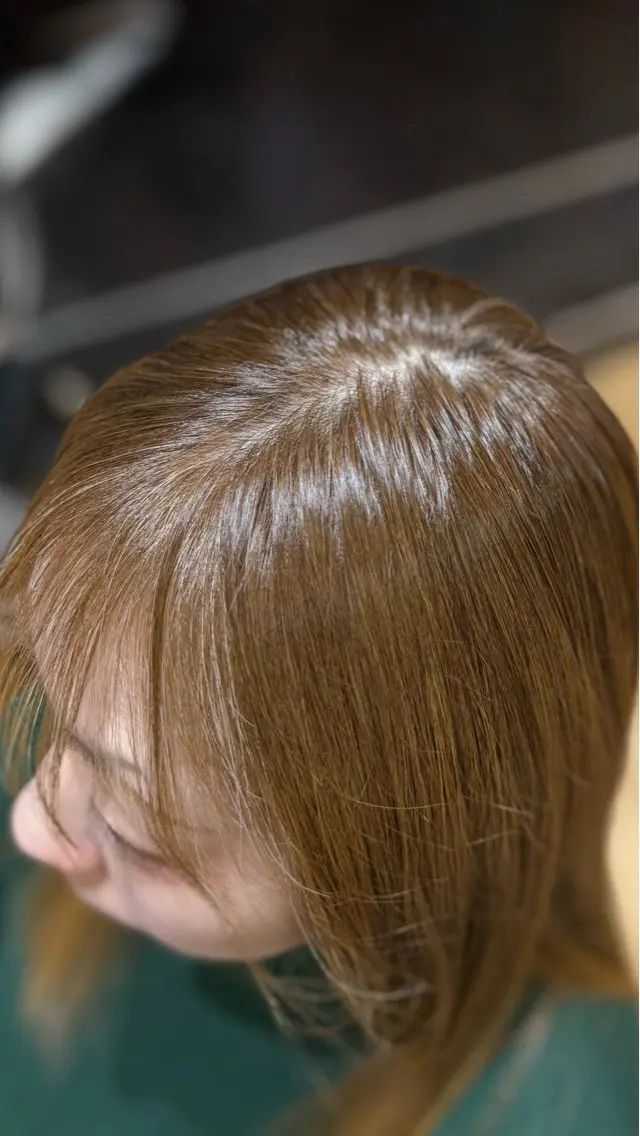 セミロング ヘアカラー AROMA hair トウマのヘアスタイル