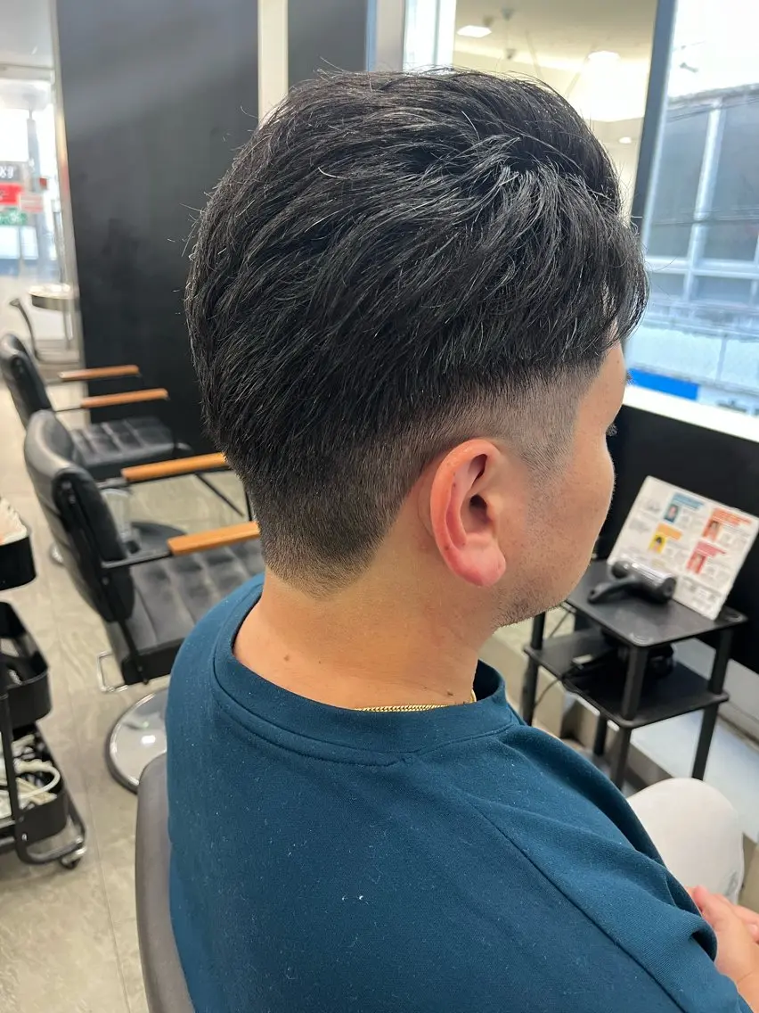 ショート メンズ フェードカット カット メンズカット/ パーマ特化のヘアスタイル