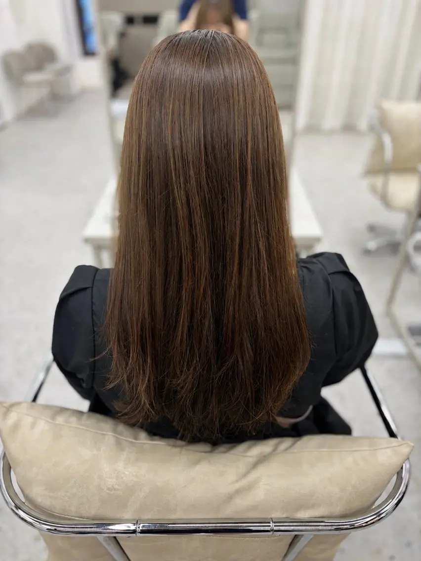 カラー ベージュカラー オリーブベージュ ヘアカラー COCO_kaho カラー/髪質改善のヘアスタイル