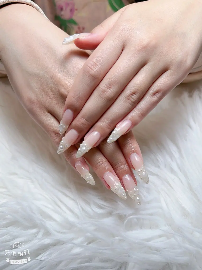 ネイル 長さ出し フレンチネイル グラデーション 韓国ネイル マグネットネイル ハンドネイル VB HEAVEN nailのネイルデザイン