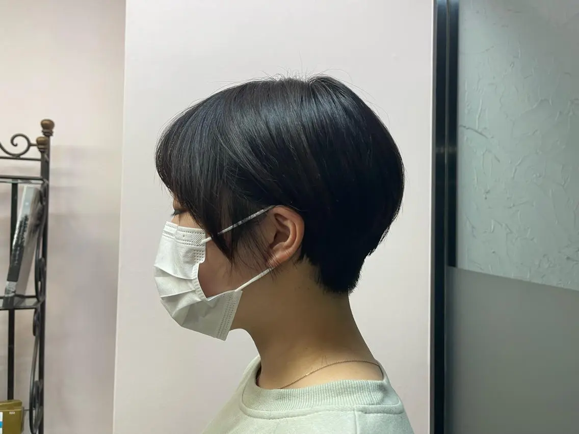 ショート ショートヘア 大林 千尋のヘアスタイル