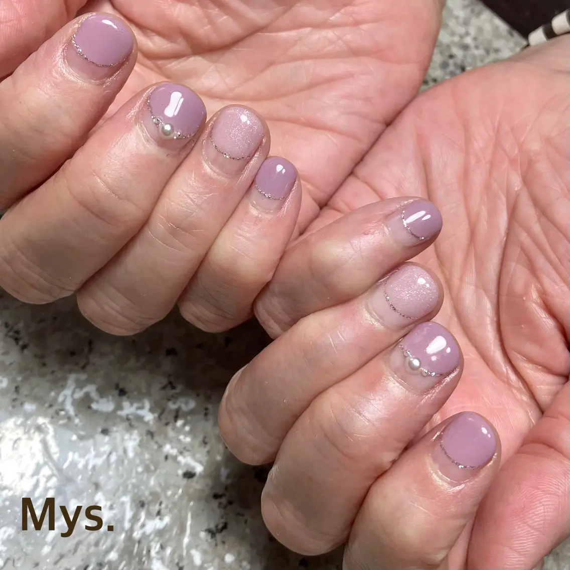 ネイル ハンドネイル Mys. 三上紗紀のネイルデザイン