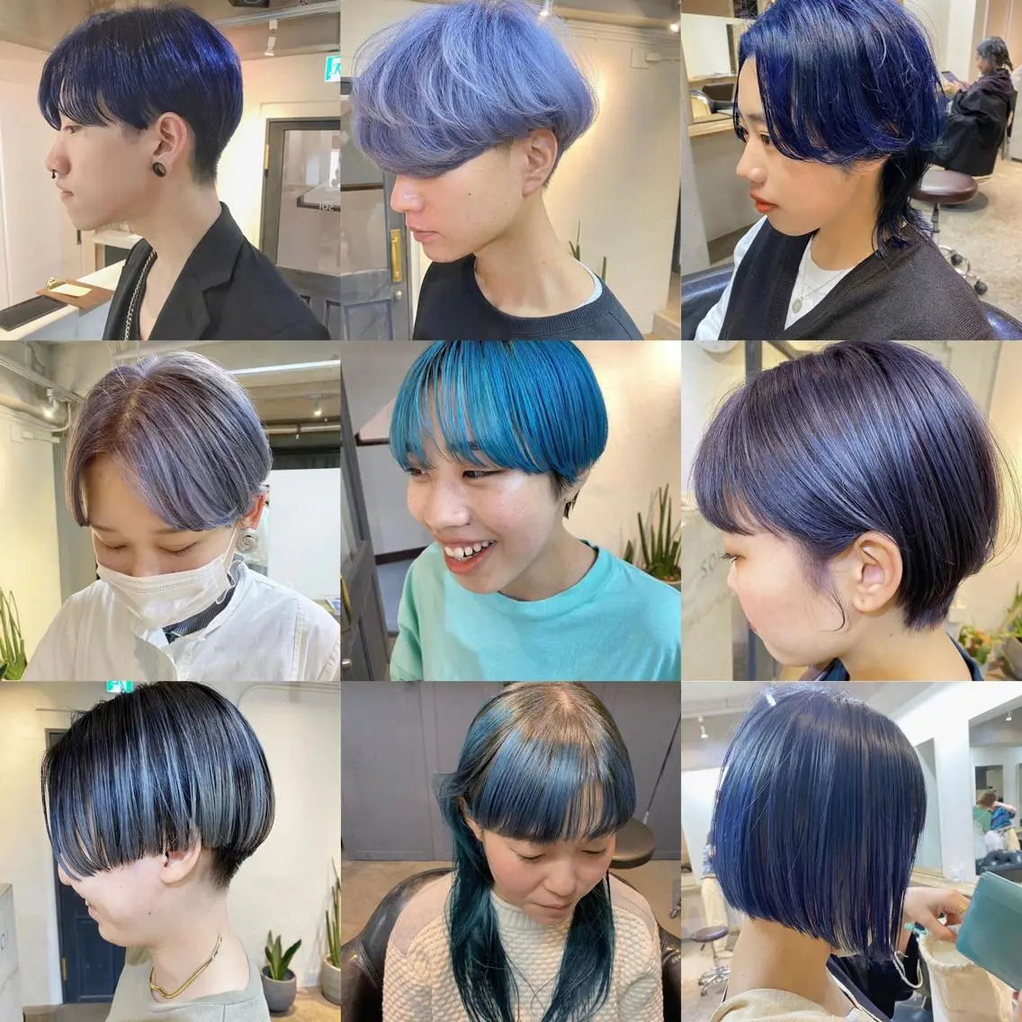 カット & ケアブリーチ&カラー & トリートメントの写真