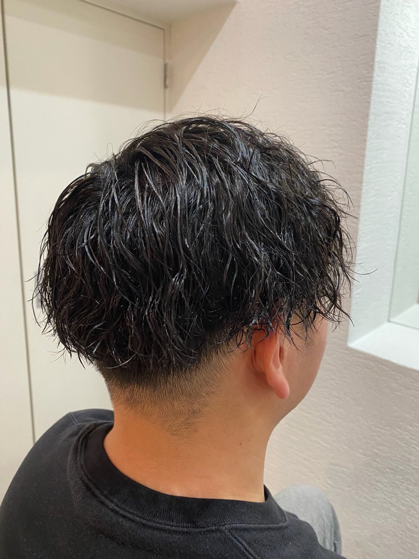 ショート パーマ メンズ カット パーマ GAKU【メンズ カット/パーマ】のヘアスタイル