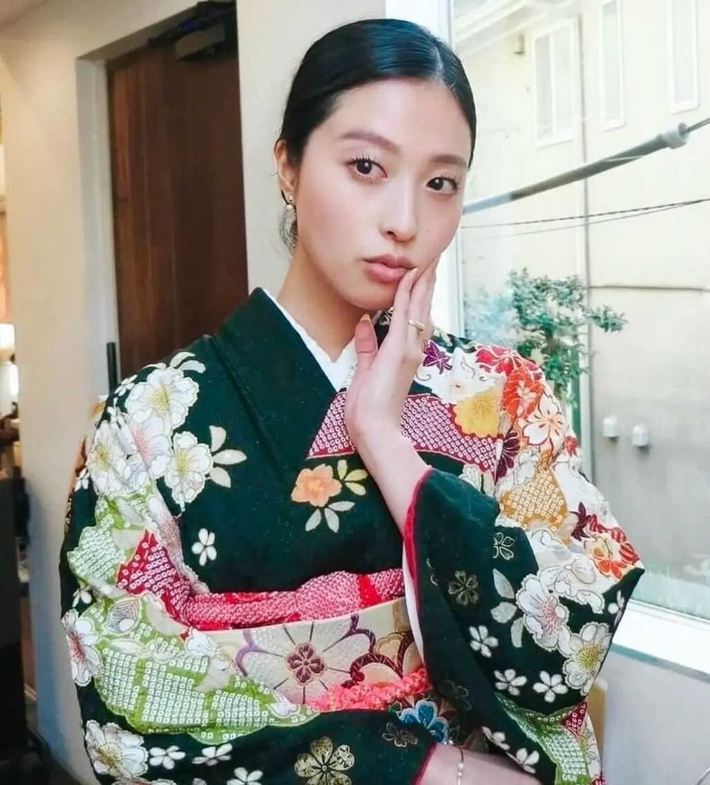 着付け 似合わせヘア 💐たかさきかなこのヘアスタイル