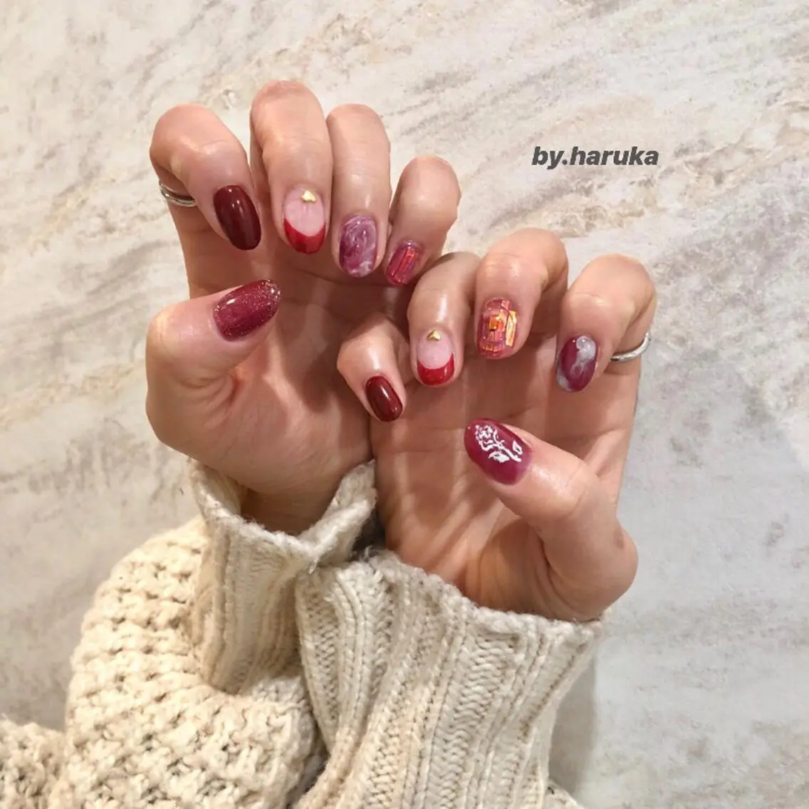 ネイル ハンドネイル nail salon Soiréeのネイルデザイン