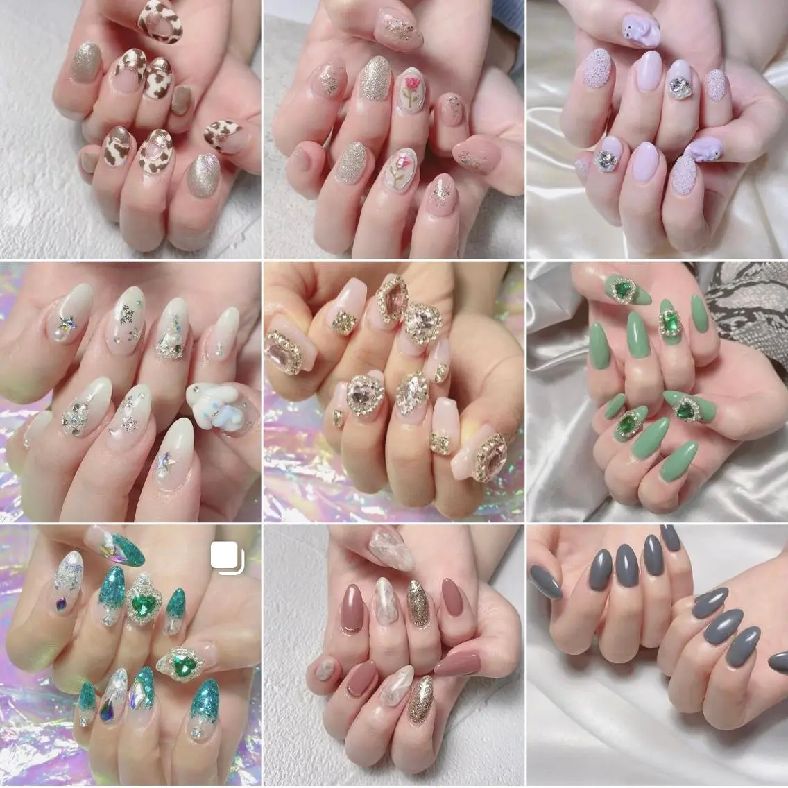 ネイル 渋谷／チップ長さ出し 👑アプレgel-xのネイルデザイン