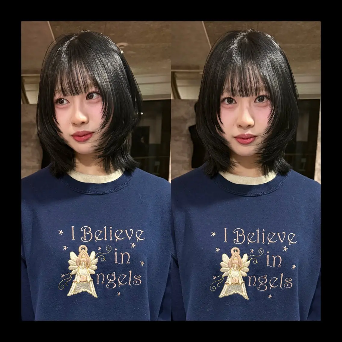ミディアム カラー カット ヘアカラー トリートメント mai / linoah˚✧のヘアスタイル