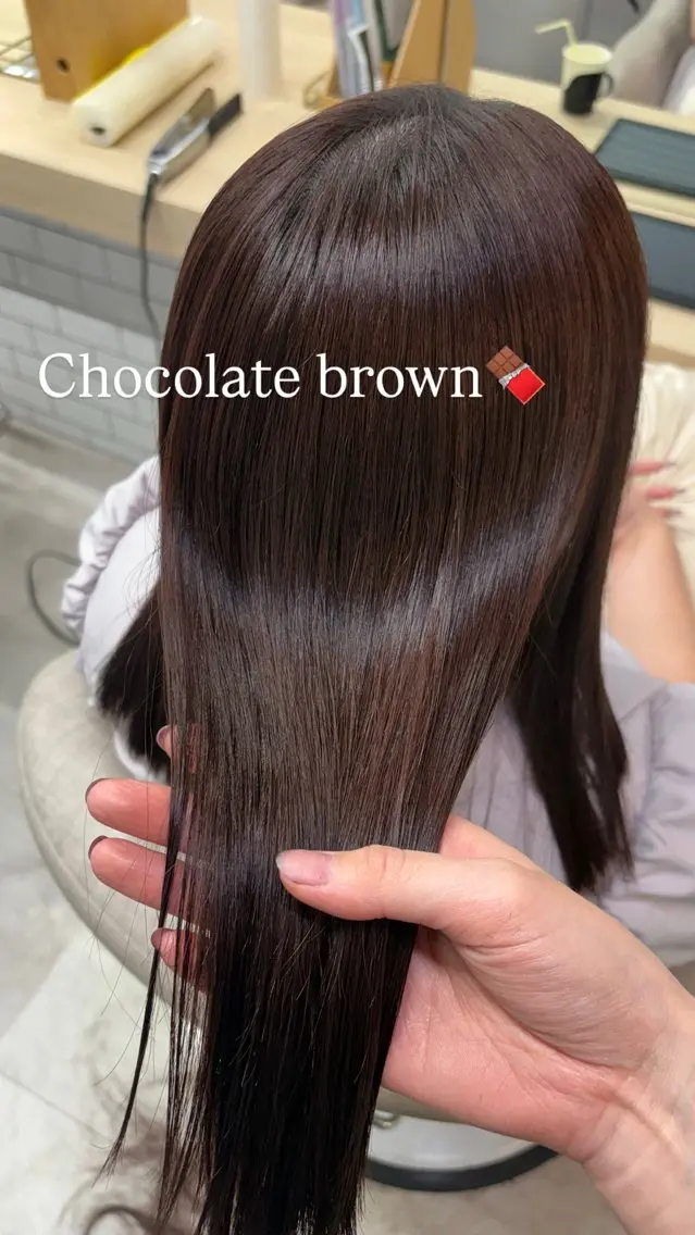 ミディアム カラー ブラウンカラー 透明感カラー カット ヘアカラー トリートメント 🌷MIREA🌷 LUANA 難波店のヘアスタイル