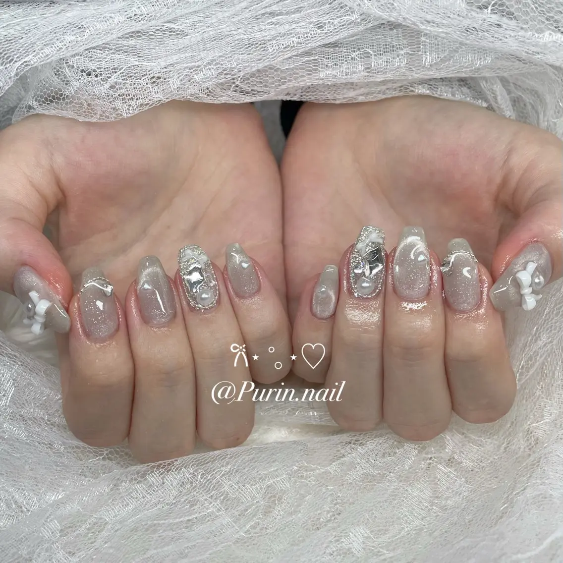 ネイル ハンドネイル Nails by Purin🍮のネイルデザイン