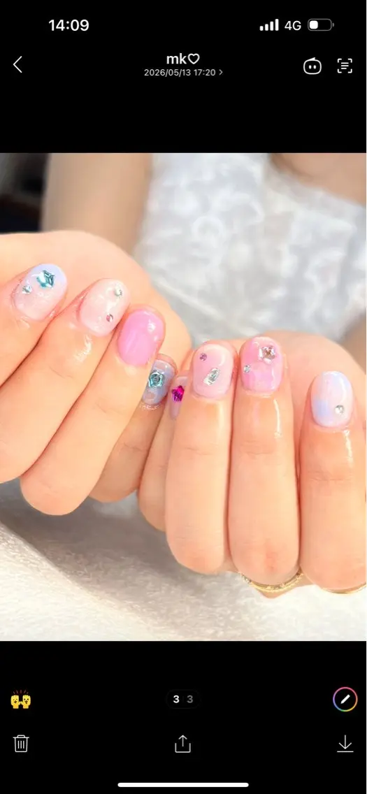 ネイル Topcoat/ 下北沢nailのネイルデザイン
