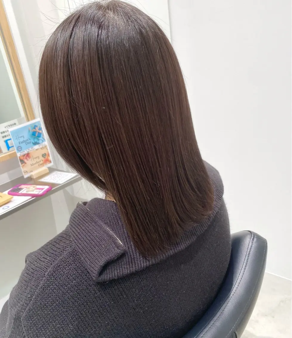 ミディアム トリートメント 川合 勇気のヘアスタイル