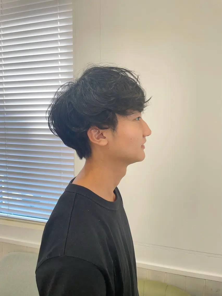 パーマ メンズ メンズパーマ ニュアンスパーマ clan .のヘアスタイル