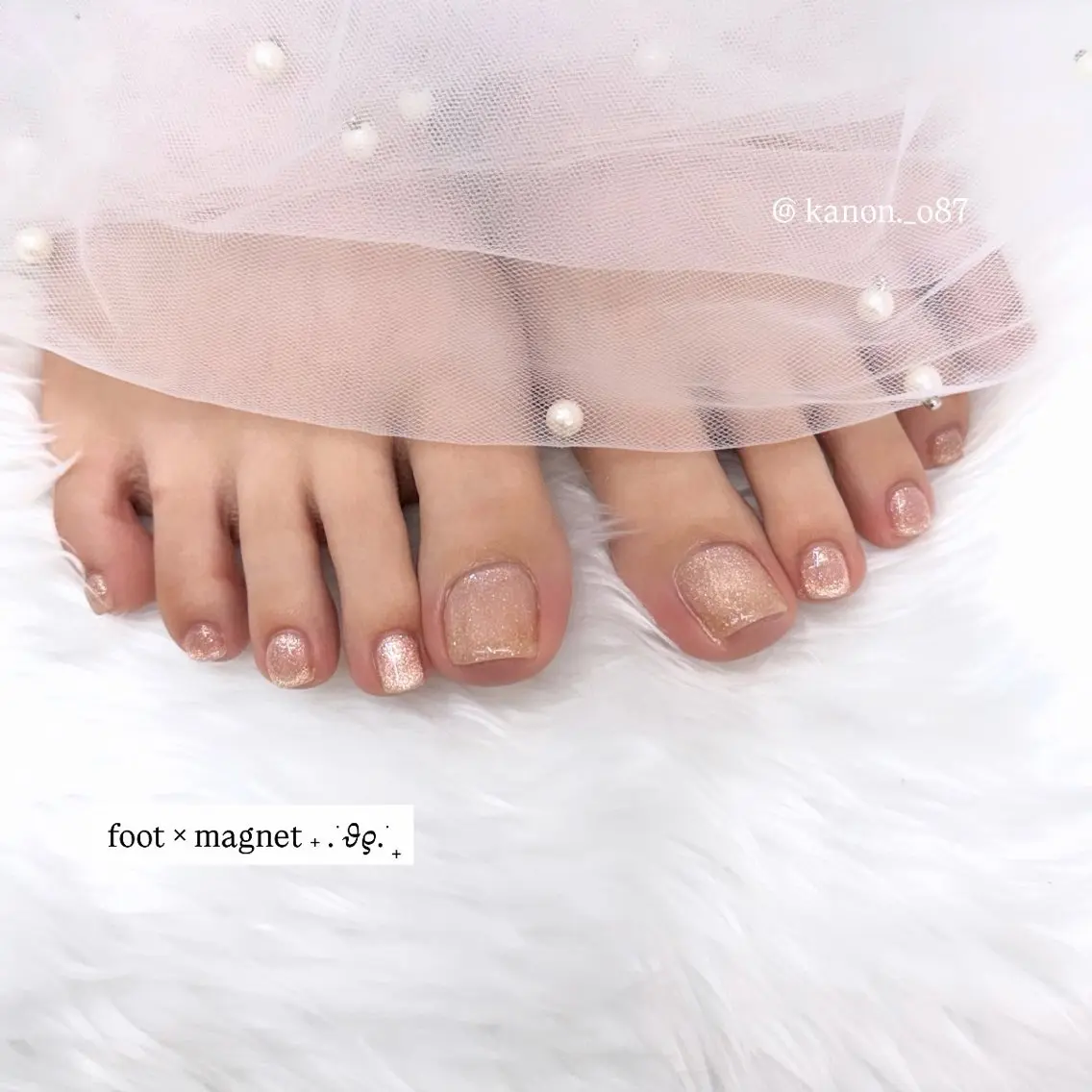ネイル フットネイル Kanon❁ꔛ /パラジェルのネイルデザイン