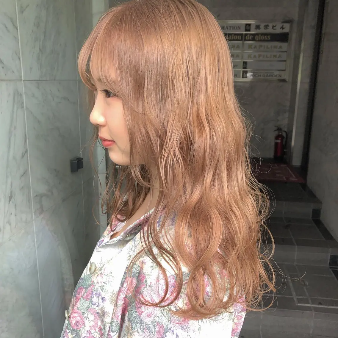 ロング カラー 🧡色落ちまで2度 楽しめる🧡ヨシキのヘアスタイル