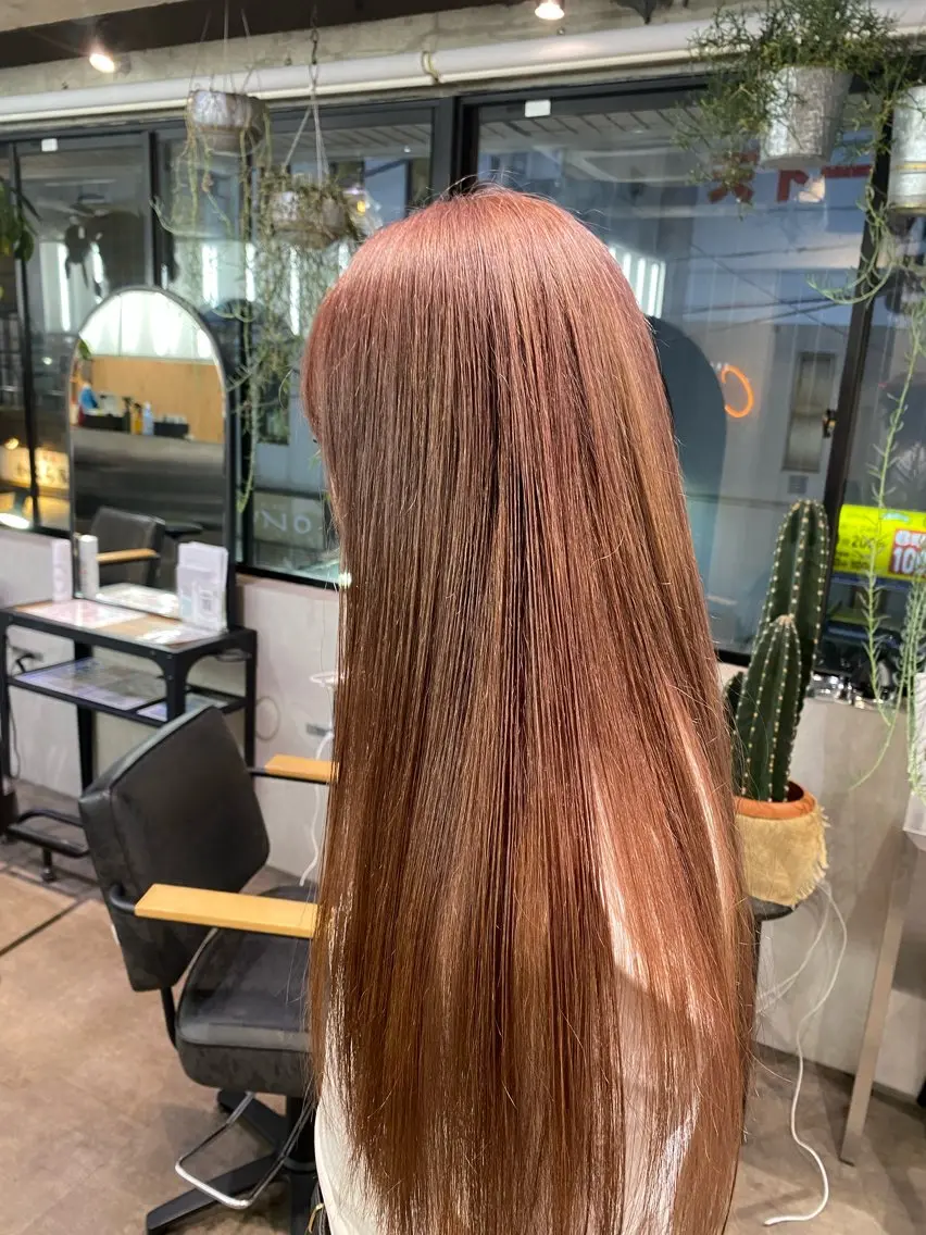 ロング カラー ベージュカラー ラベンダーカラー ラベンダーベージュ 透明感カラー🫧🎀 まりなのヘアスタイル