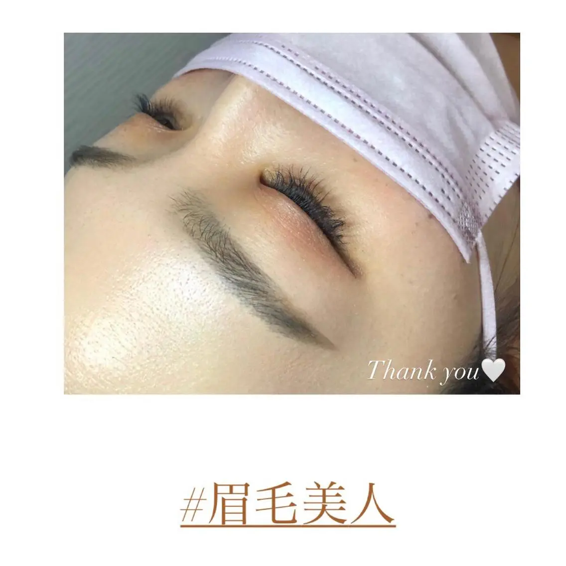 骨格眉スタイリング＋オーガニック眉毛ワックス🌿✨の写真